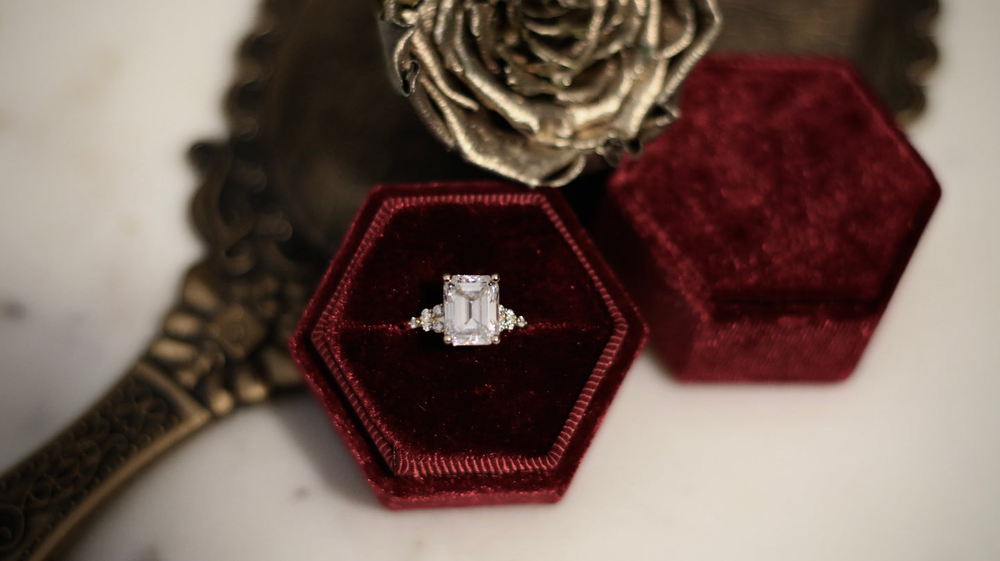 Celeste Emerald - Gold