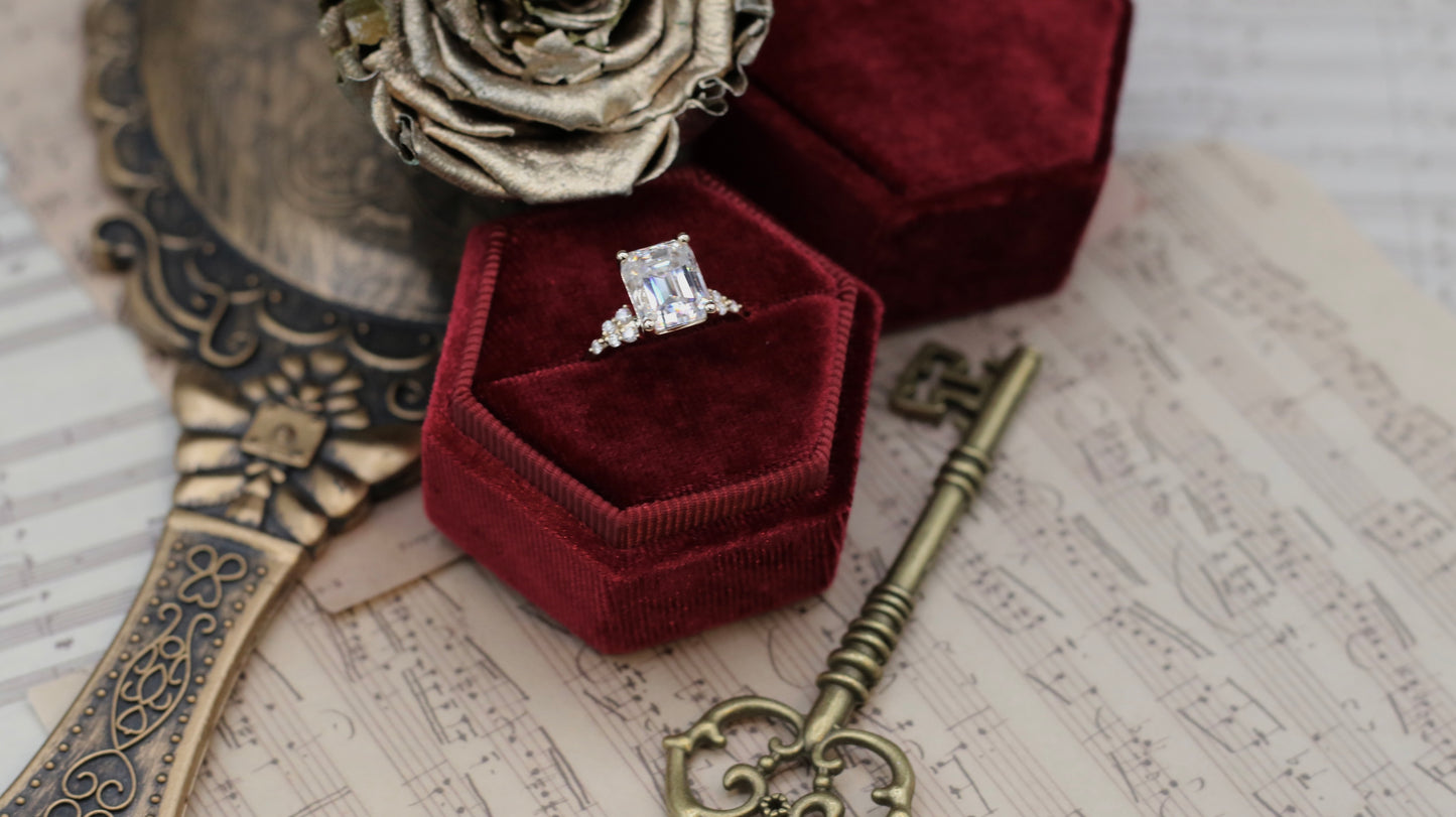 Celeste Emerald - Gold