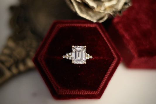 Celeste Emerald - Gold