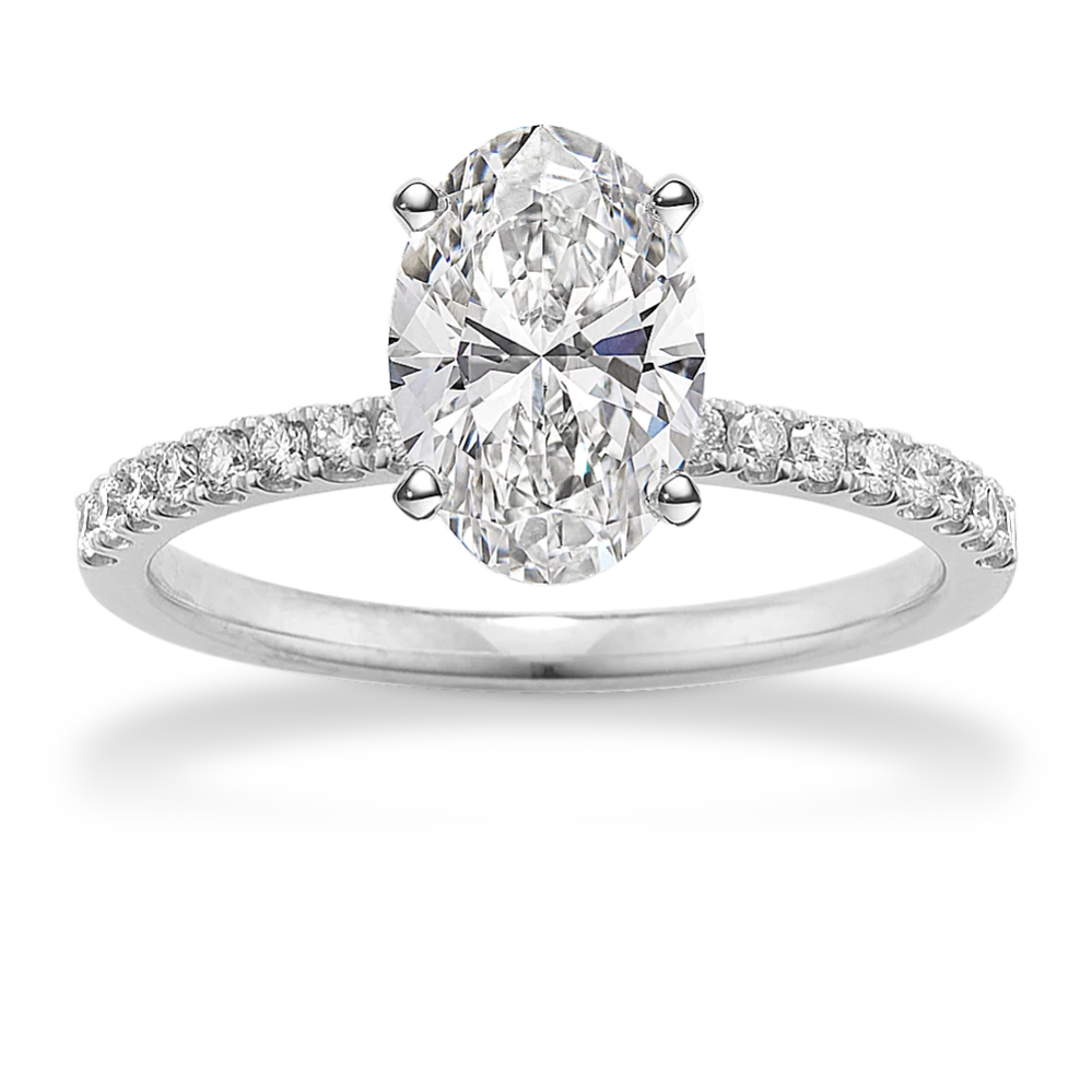2.5 Ct. Oval Engagement Ring
