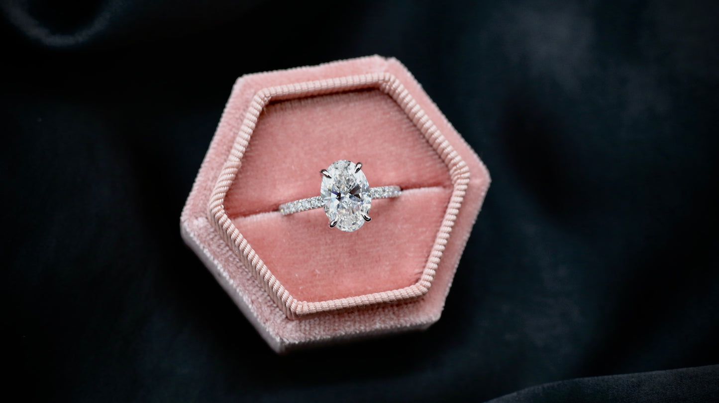 2.5 Ct. Oval Engagement Ring