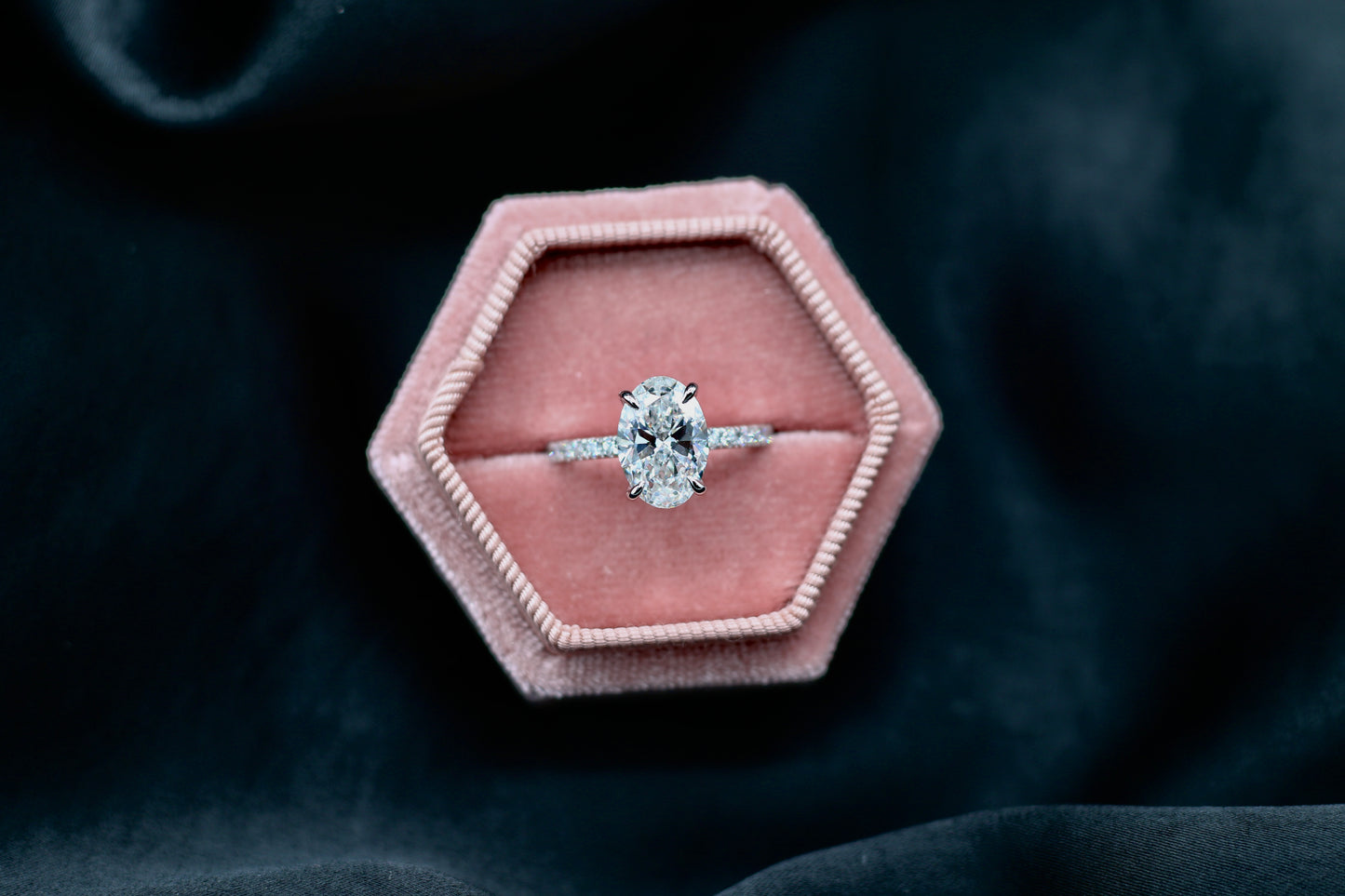 2.5 Ct. Oval Engagement Ring