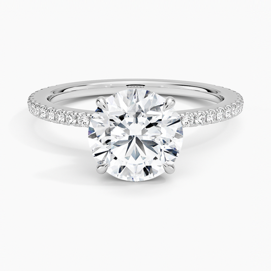 2 Ct. Round Solitaire Diamond Ring